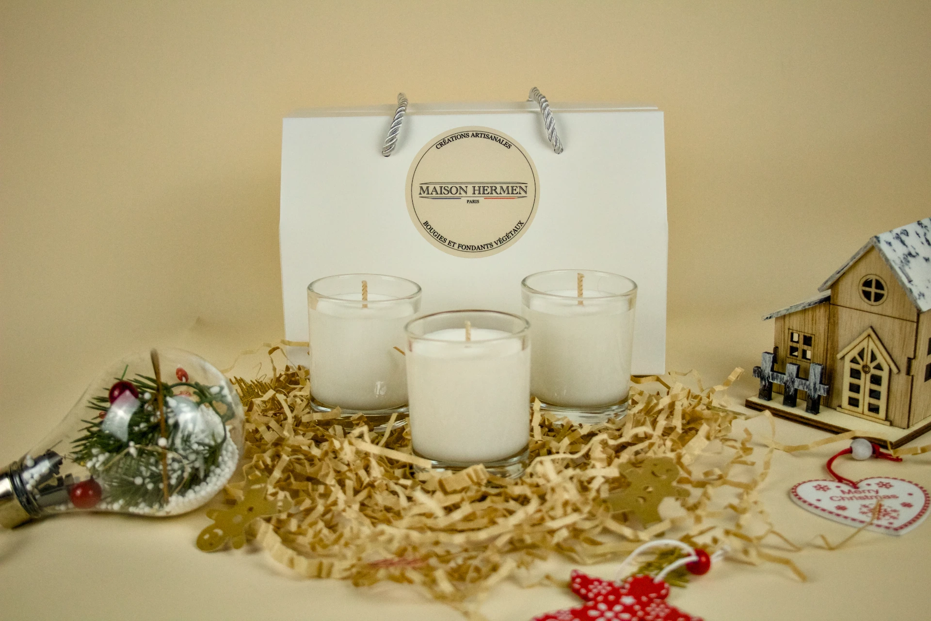 Coffret 3 mini-bougies