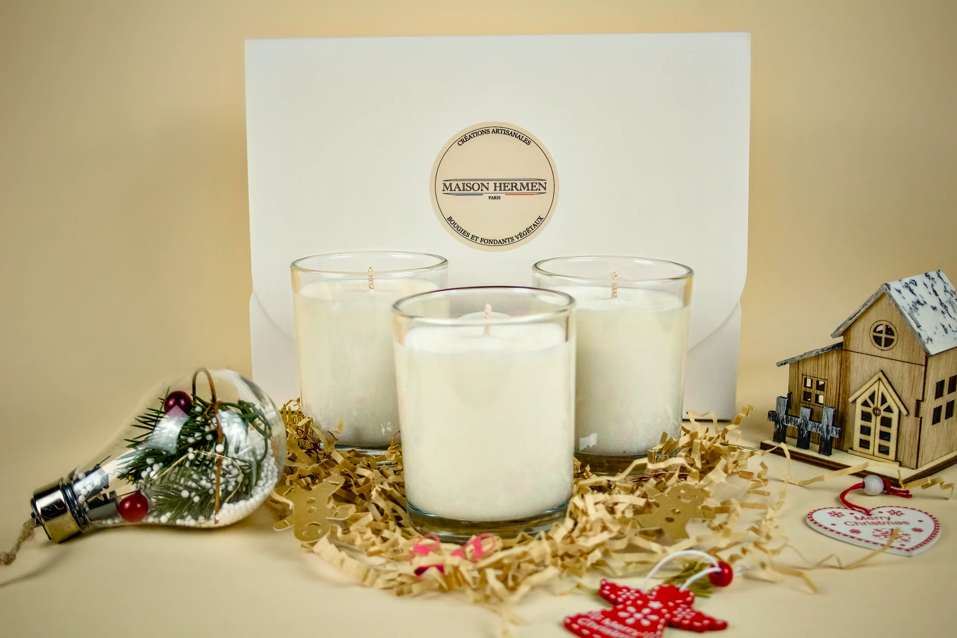 Coffret 3 bougies généreuses